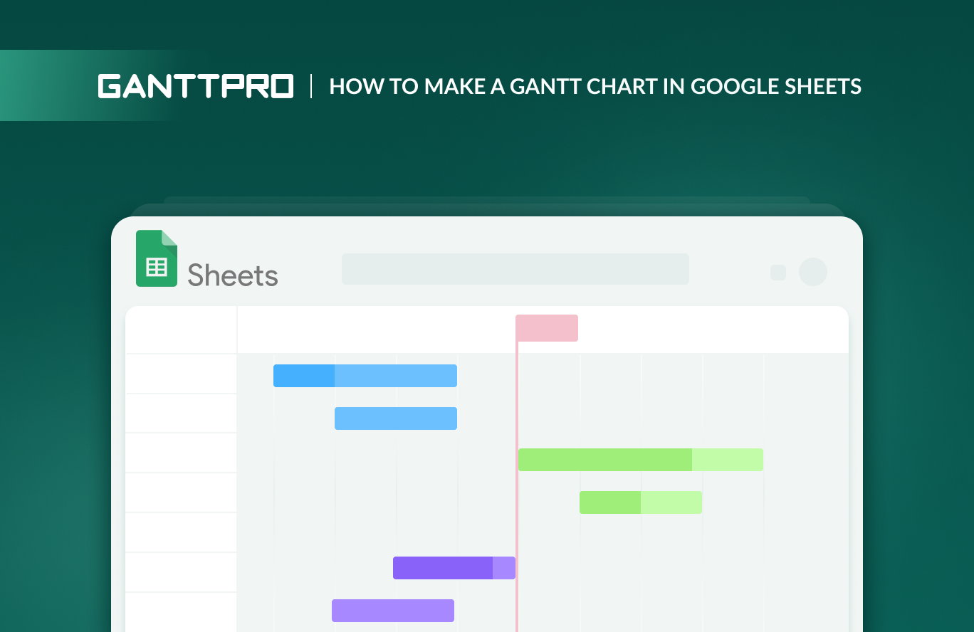 How To Make A Gantt Chart In Google Sheets