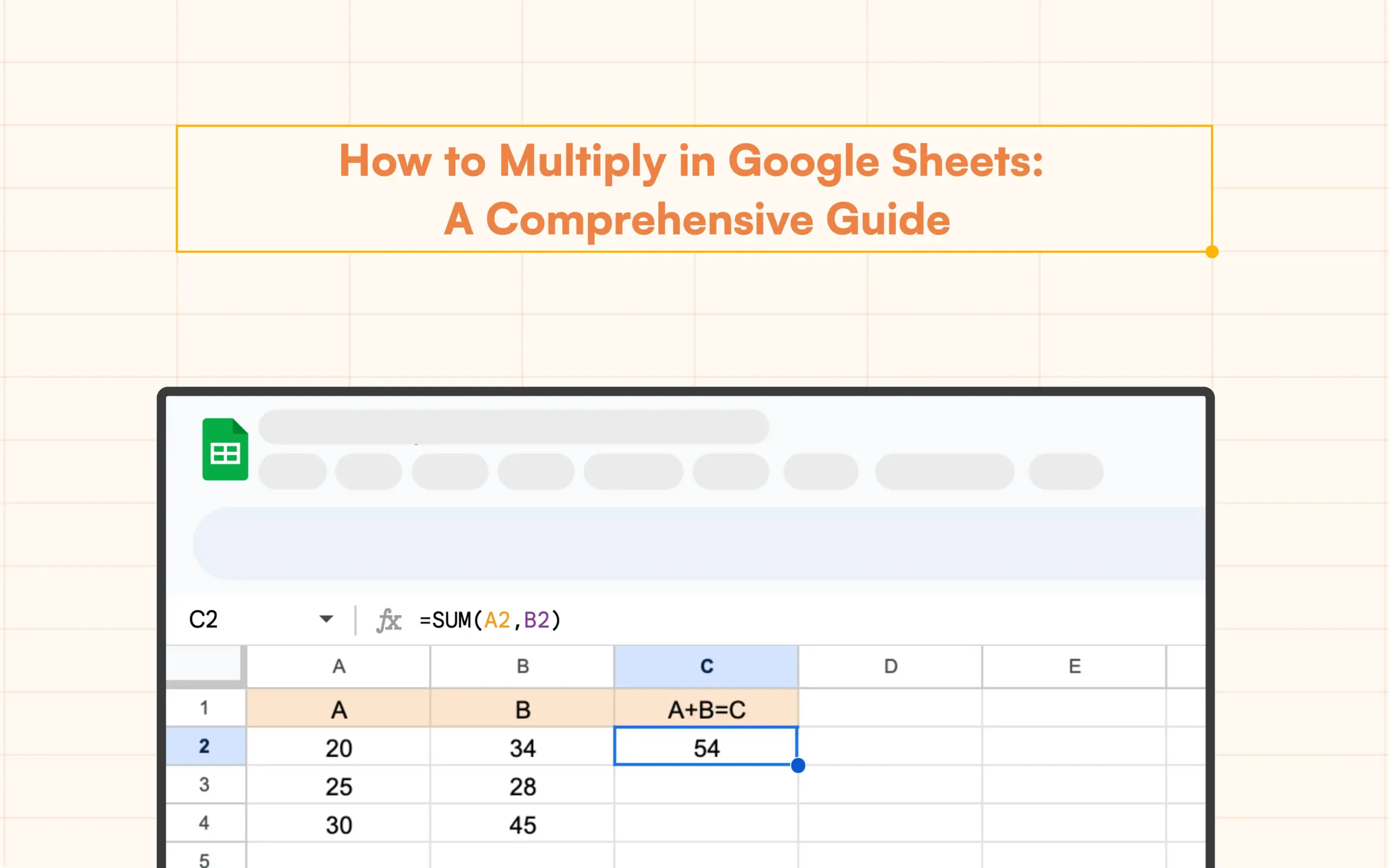 How To Multiply In Google Sheets A Comprehensive Guide Superjoin