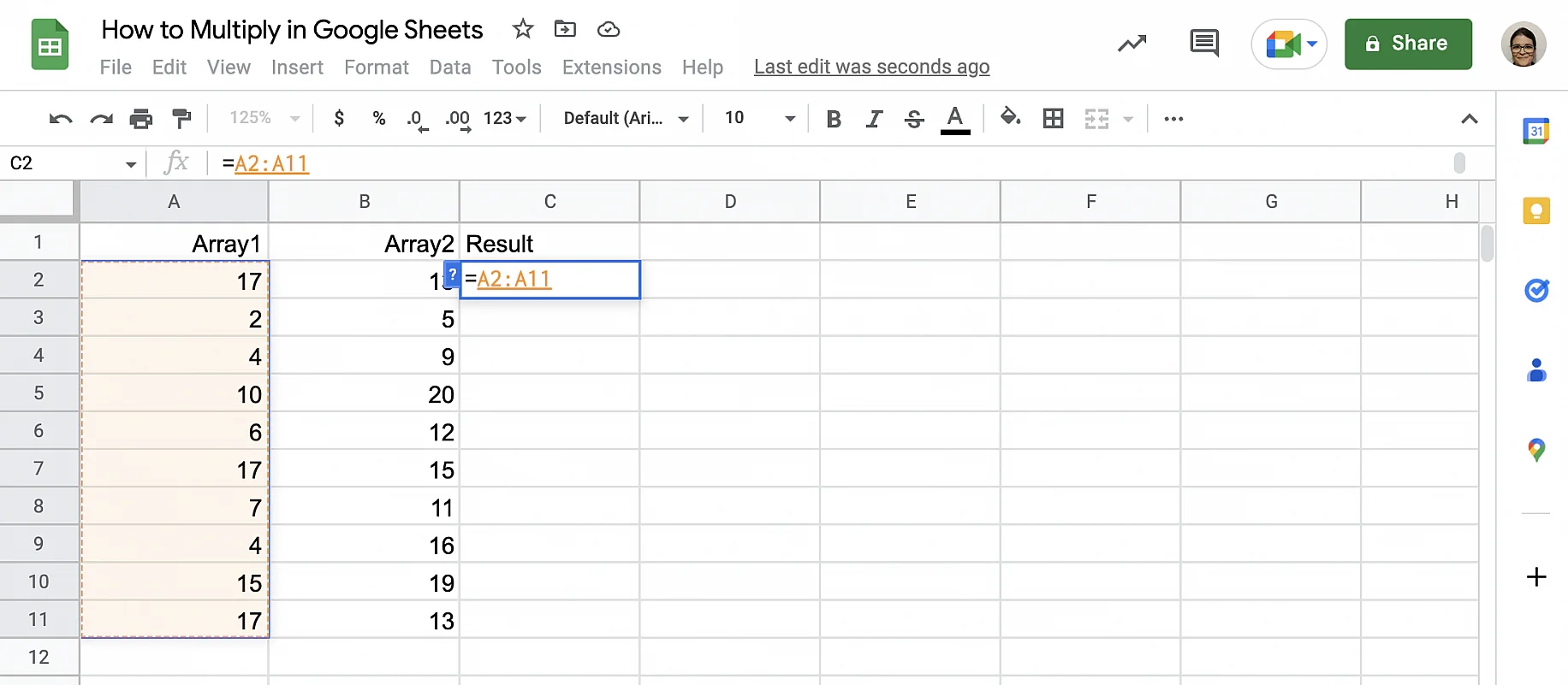 How To Multiply In Google Sheets Examples Layer Blog