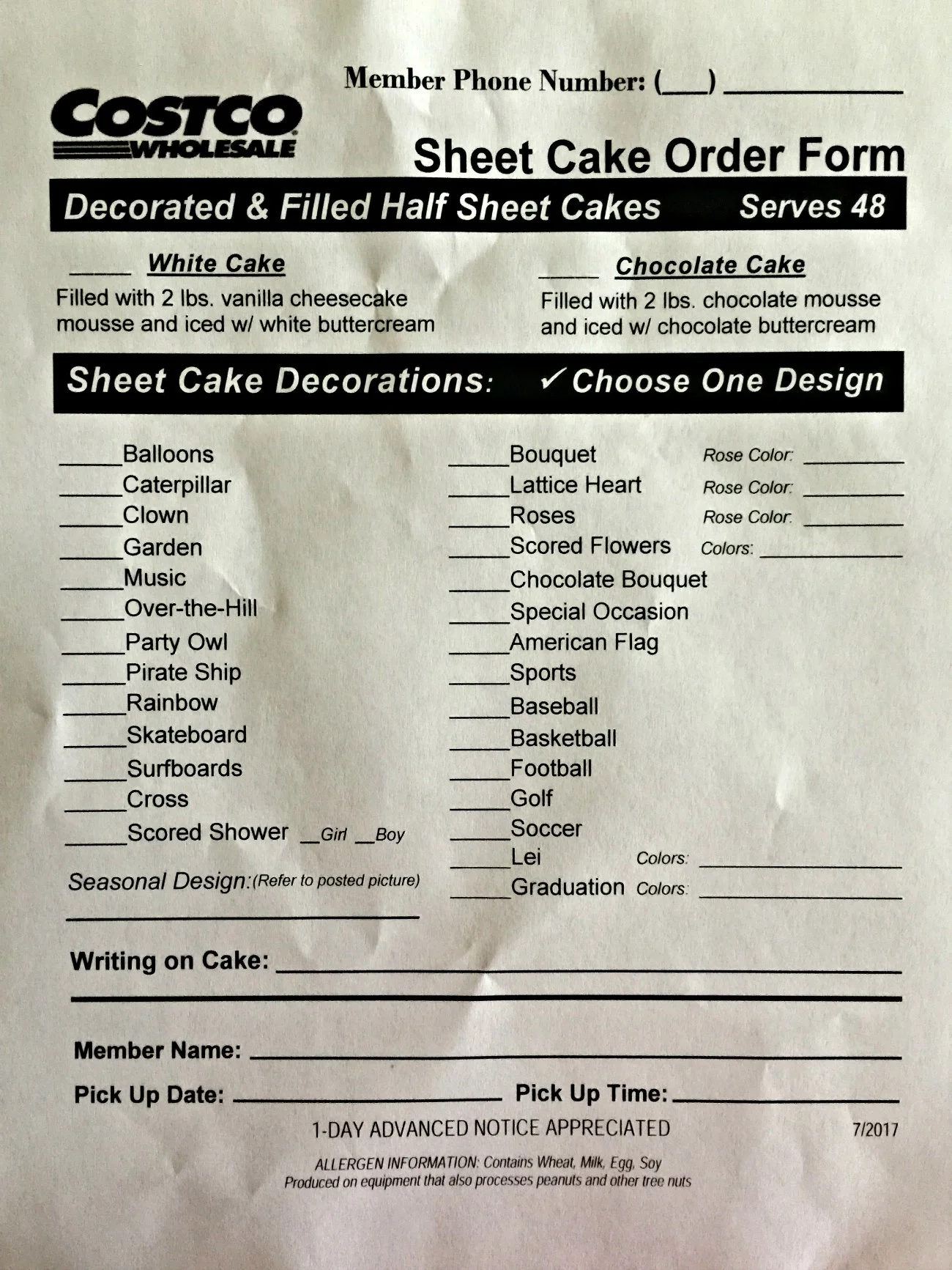 How To Order A Cake From Costco He She Eat Clean Healthy Recipes Workout Plans