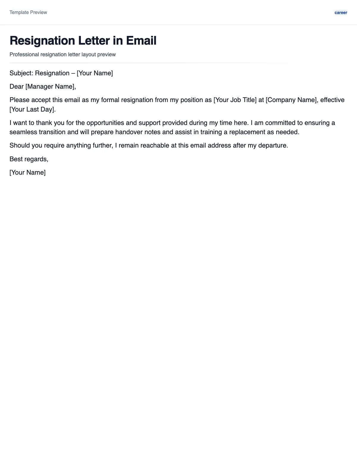 How To Present A Resignation Letter In An Envelope ResignWell