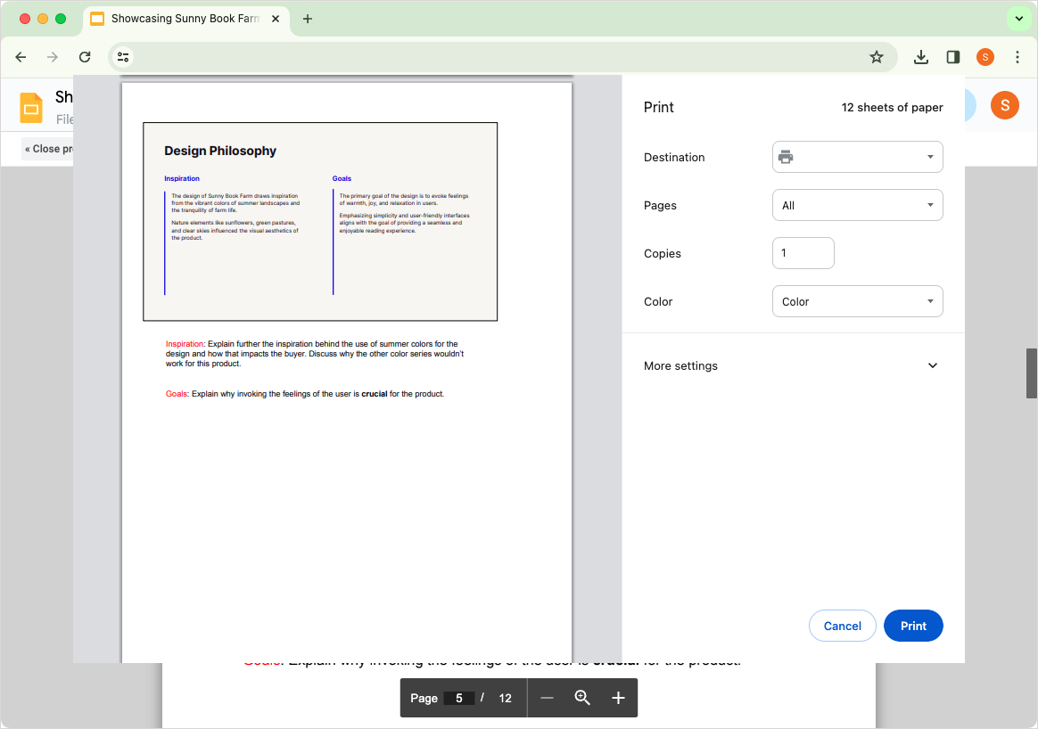 How To Print Google Slides With Notes Plus