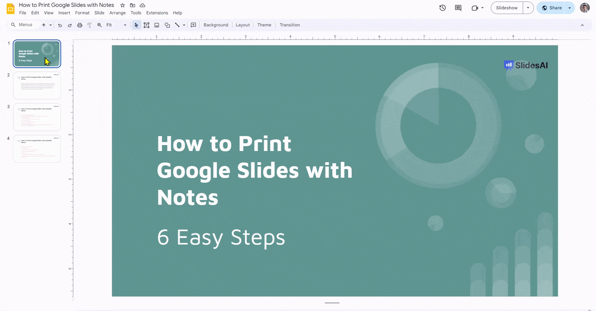 How To Print Google Slides With Notes Step by Step Guide