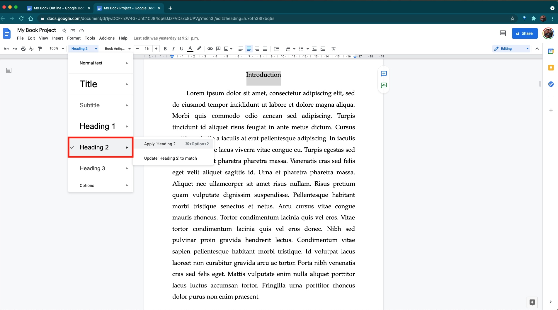 How To Write A Book In Google Docs Guide With Template