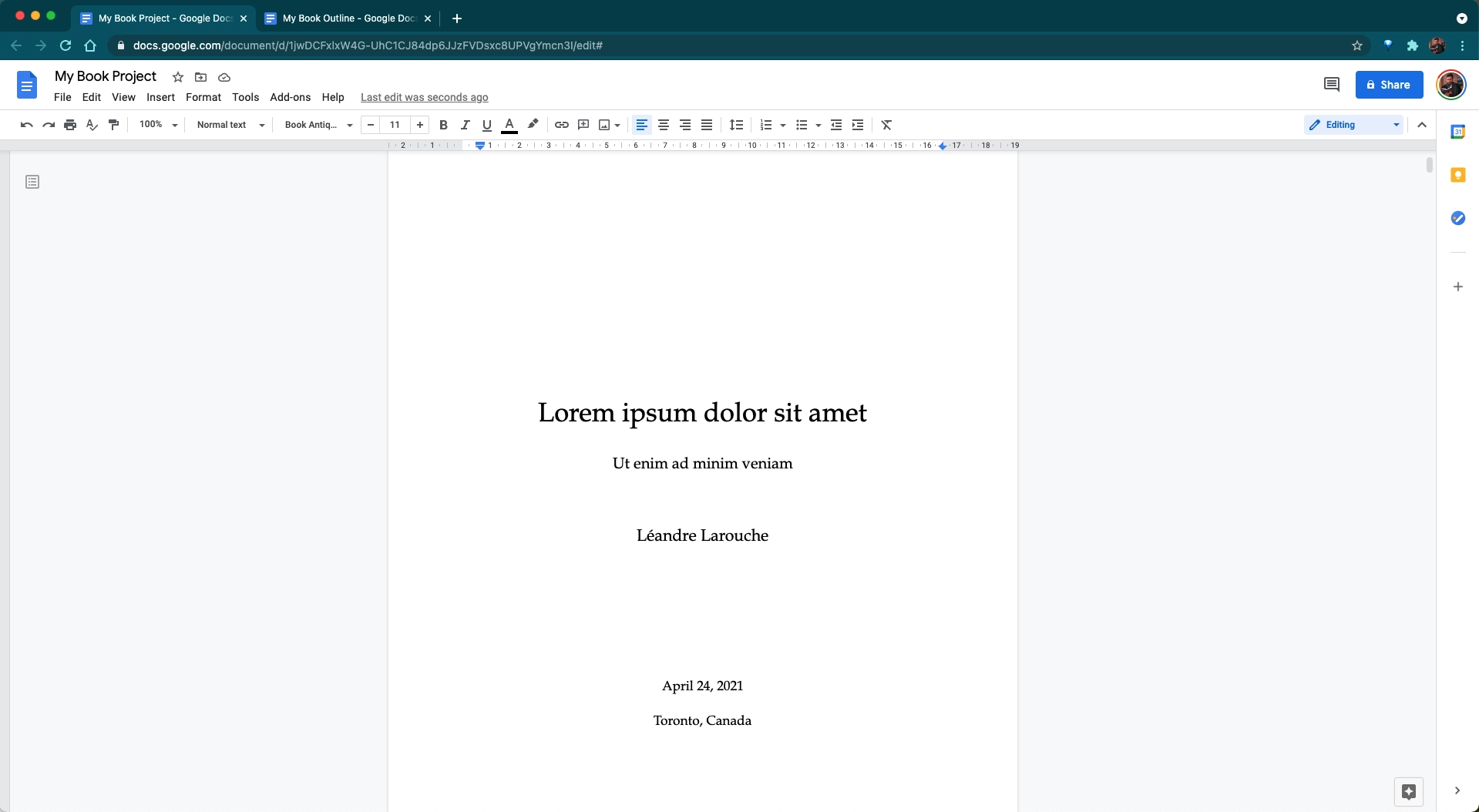How To Write A Book In Google Docs Guide With Template