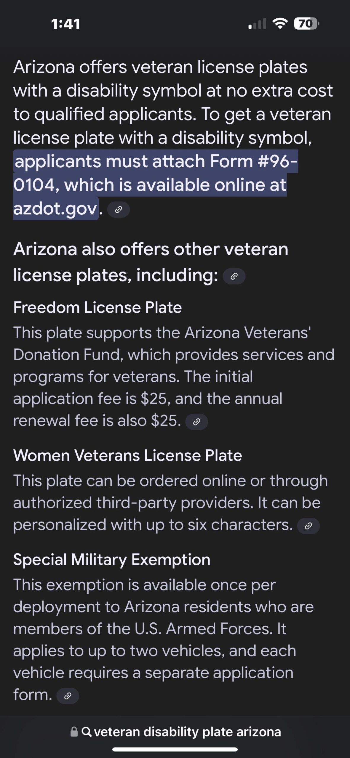 az dmv form 96-0104 printable
