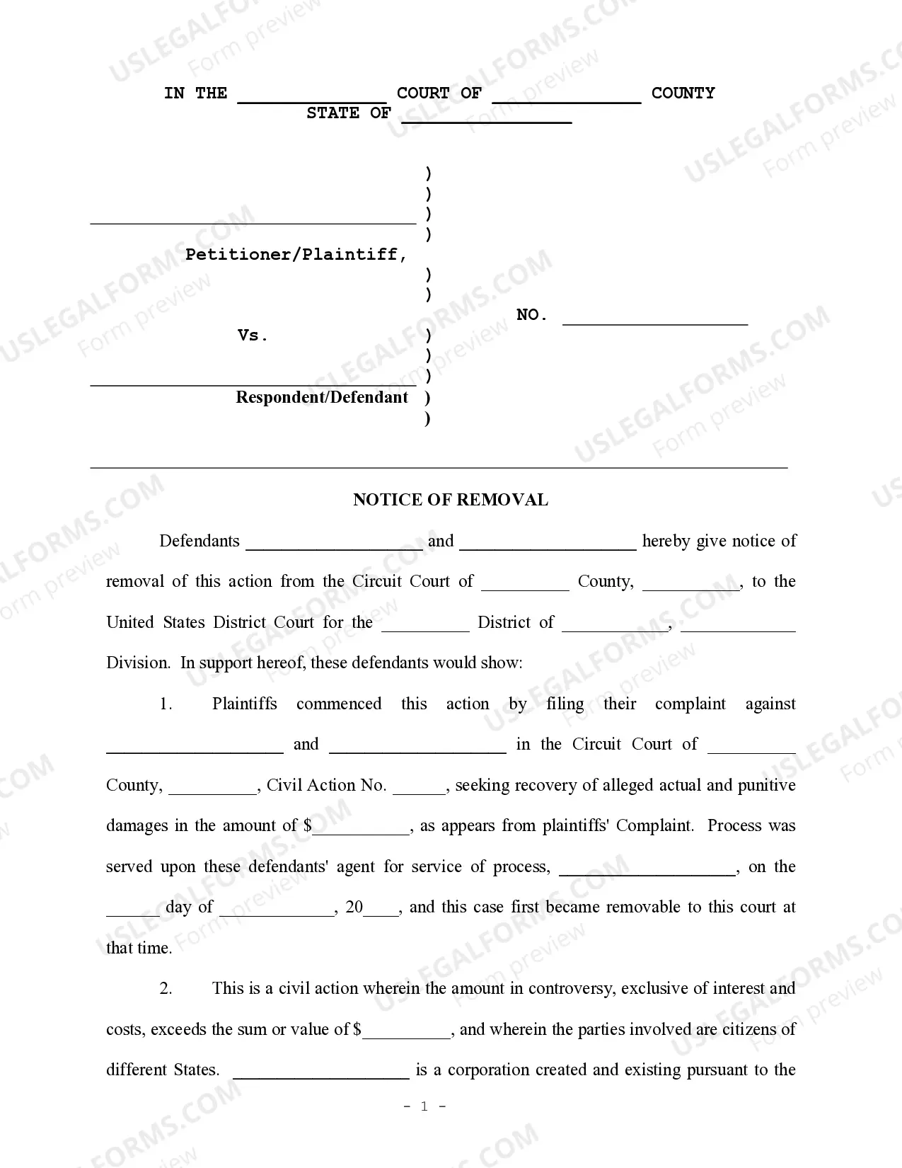 Indiana Notice Of Defendant s Application US Legal Forms