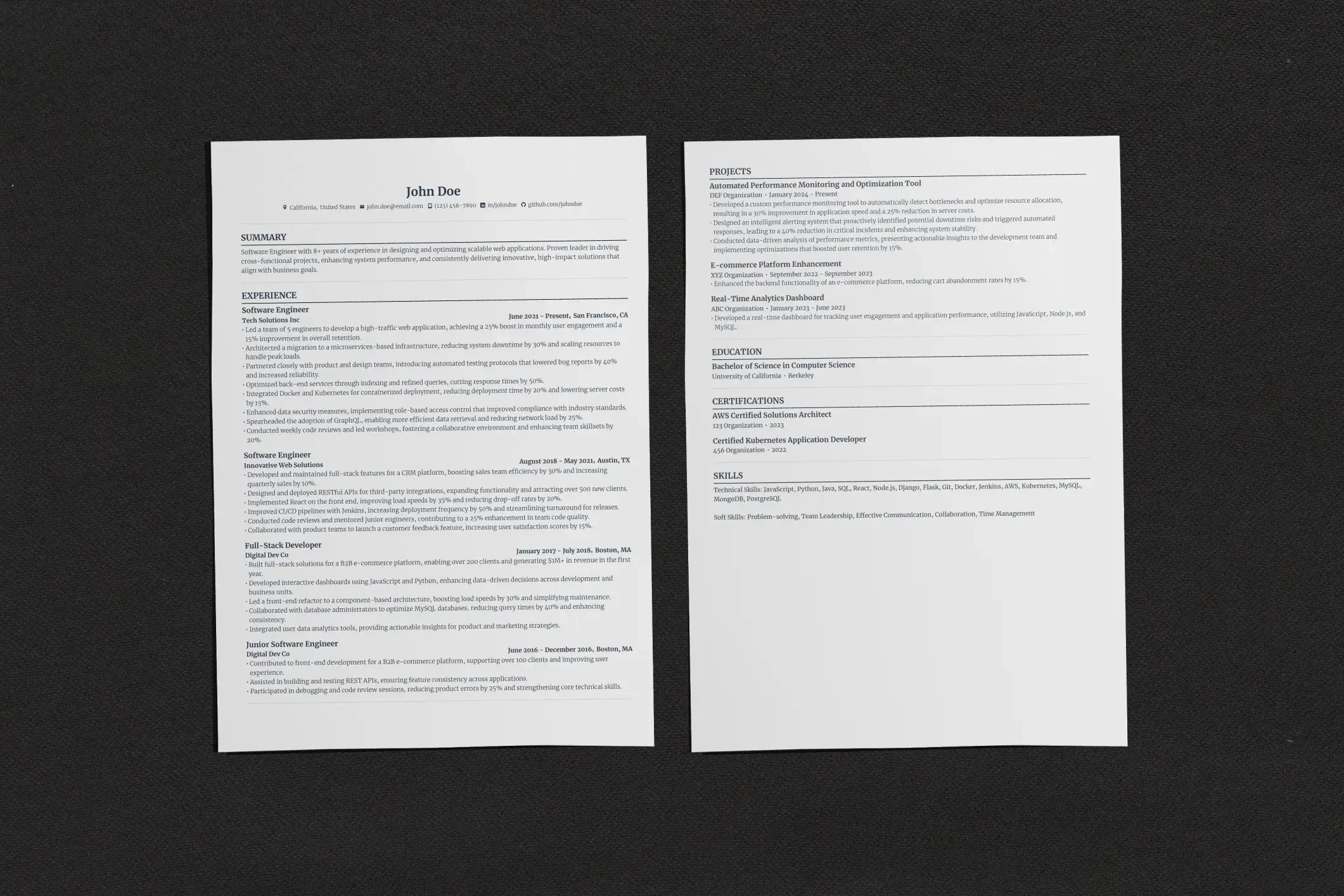 Is A Two Page Resume Better Expert Tips And Free Templates