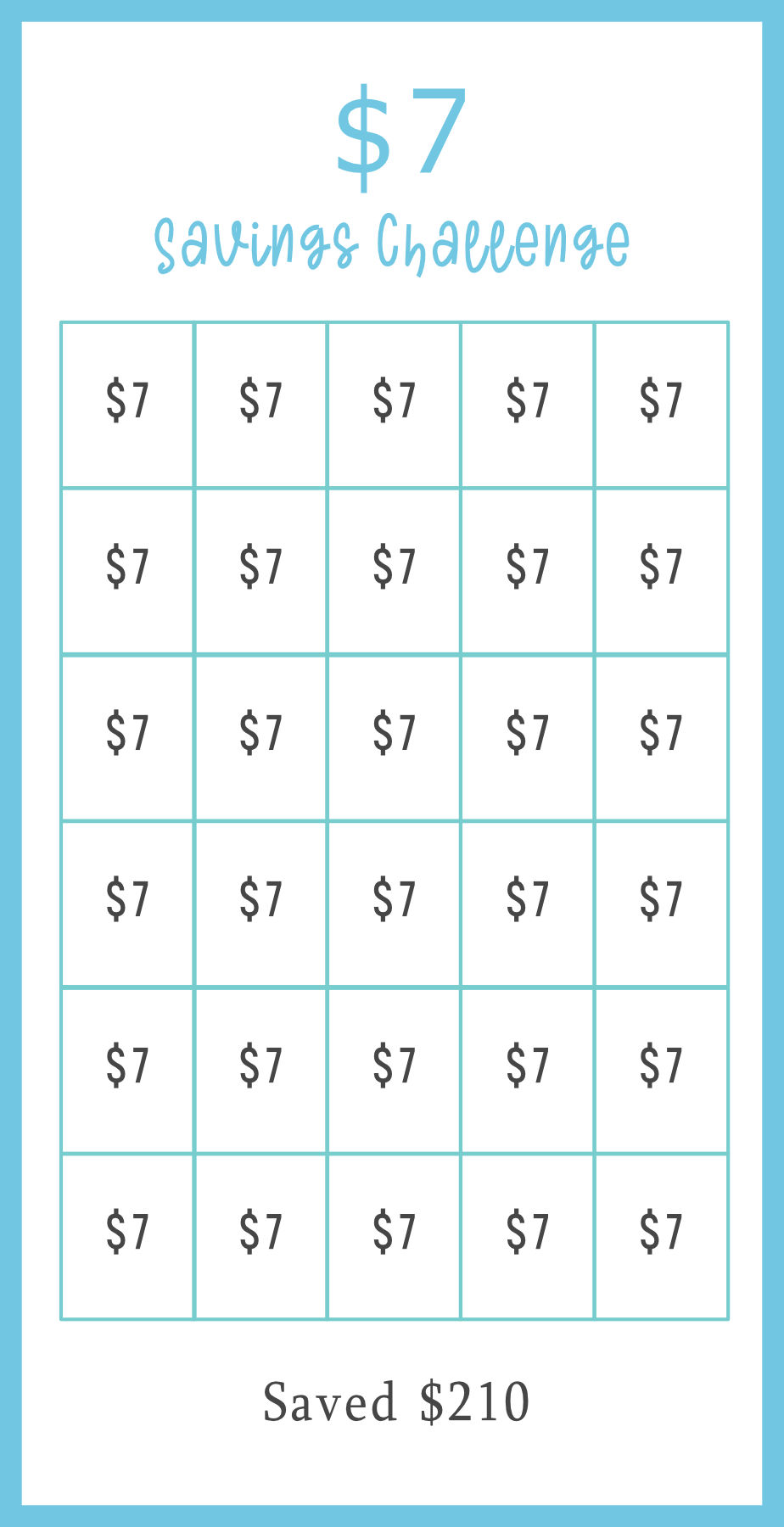 Low Income Mini Savings Challenge Mrsneat