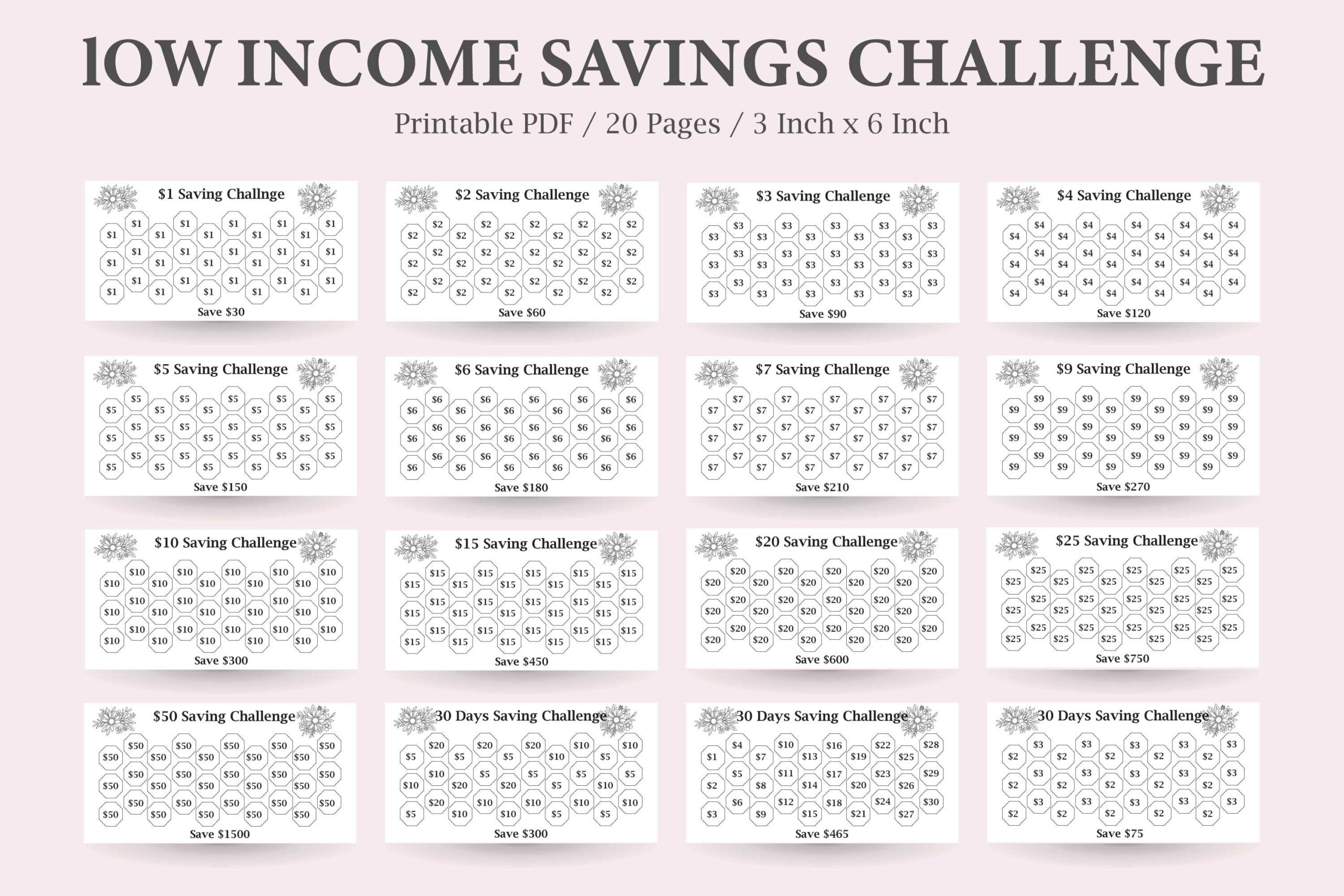 low income saving challenges