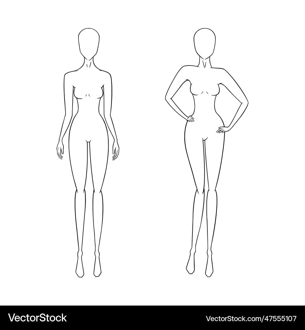 Mannequin Template Vector Images Graphics For Commercial Use VectorStock