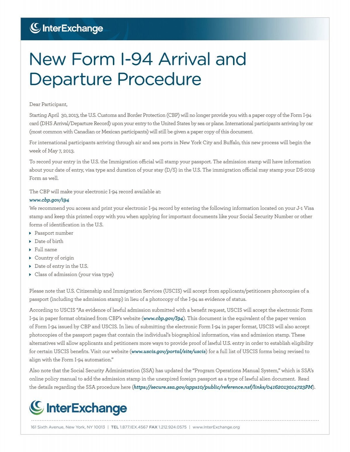 i 94 form printable