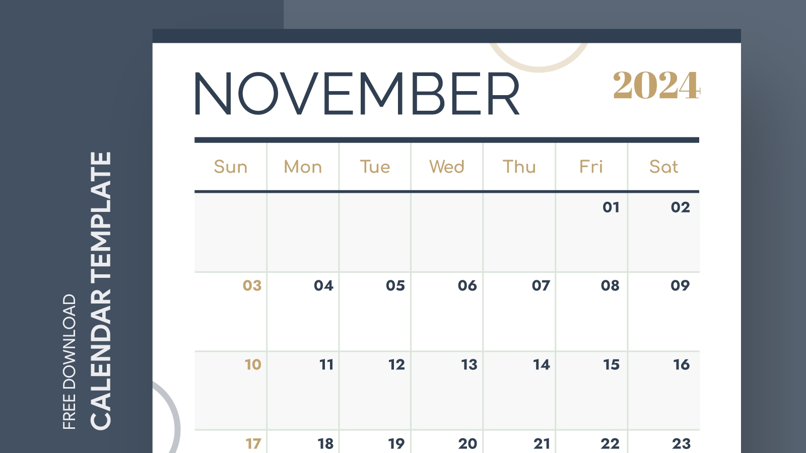 November 2026 Calendar Free Google Docs Template Gdoc io