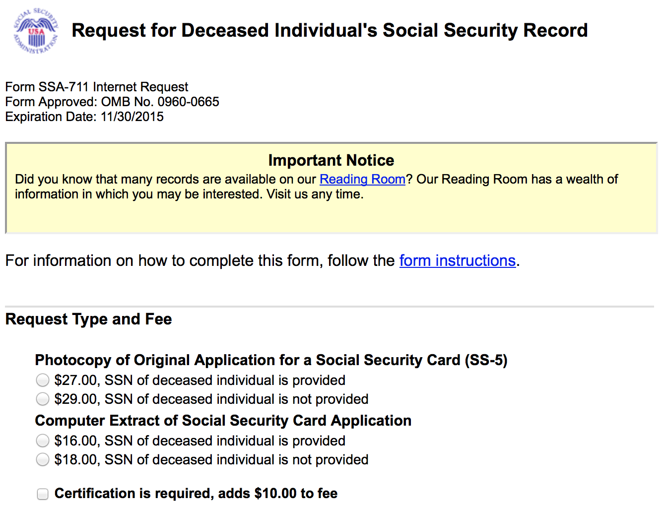 Ordering A SS 5 Social Security Application B F Jewish Genealogy And More