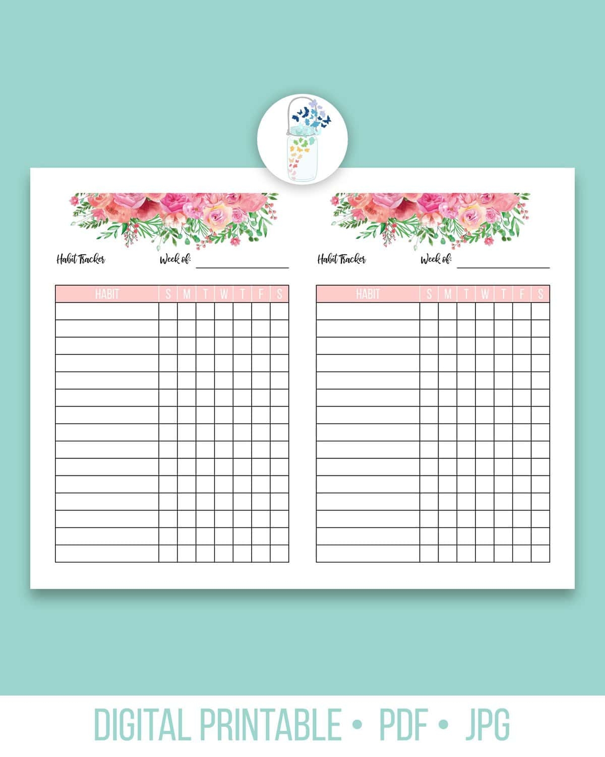 Printable Weekly Habit Tracker
