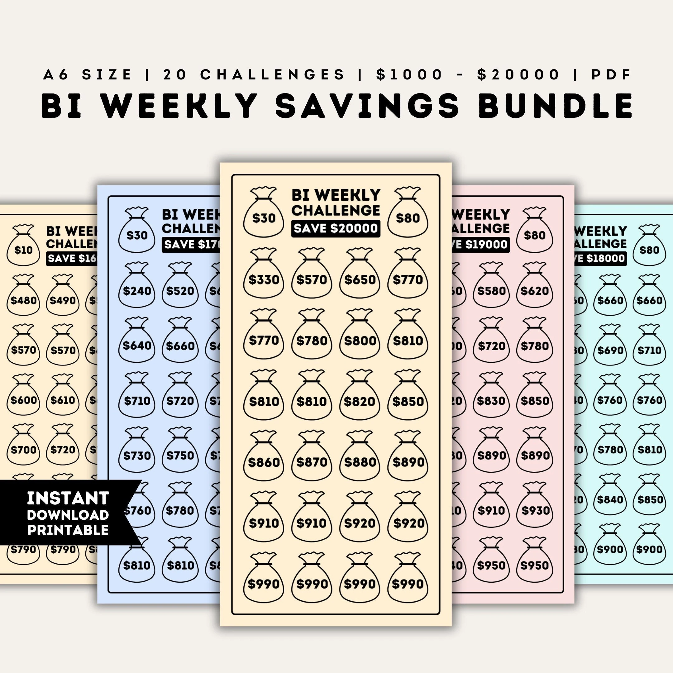 Save 10k In 3 Months Etsy