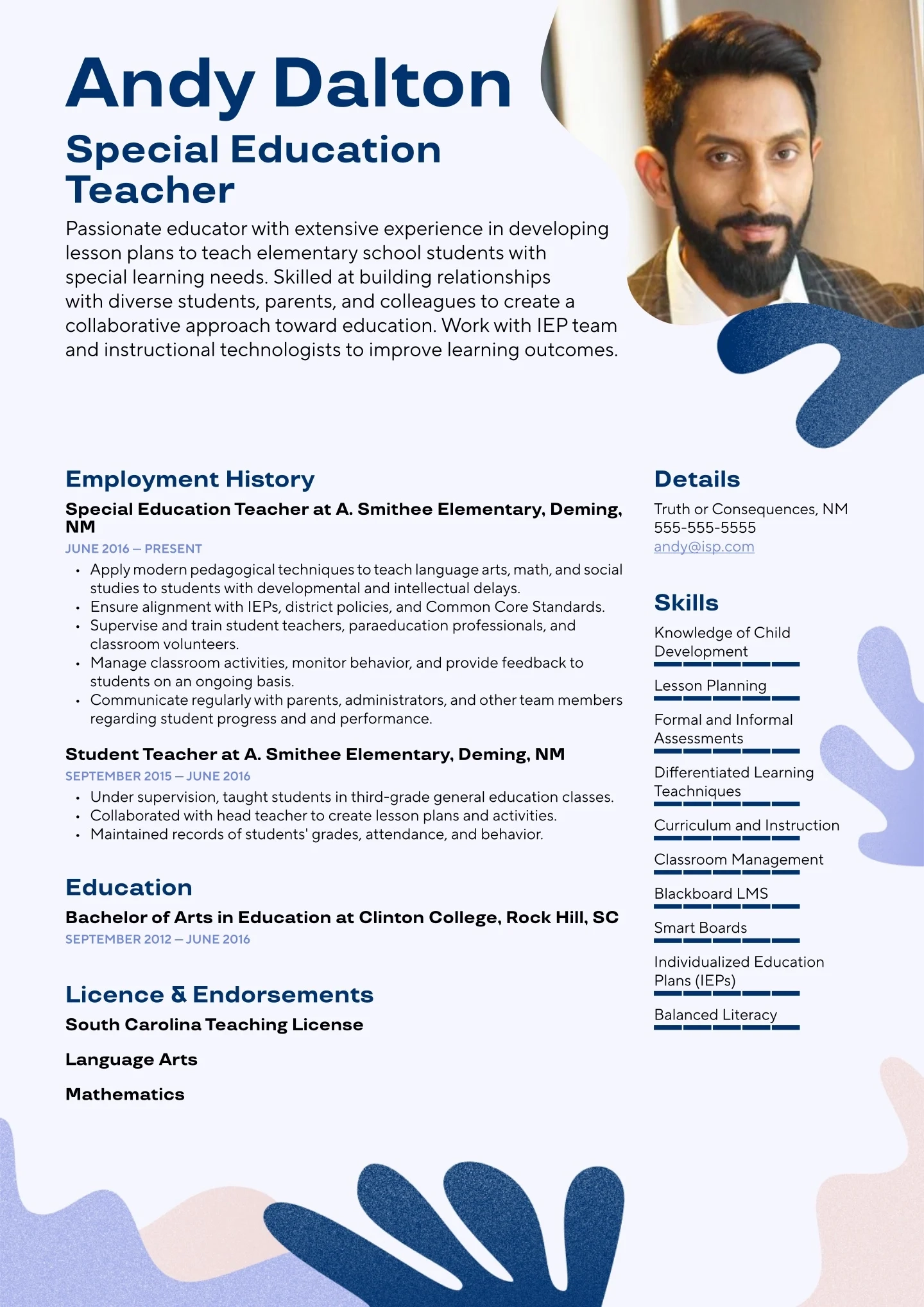 Special Education Teacher Resume Examples Templates 2026 Resume io