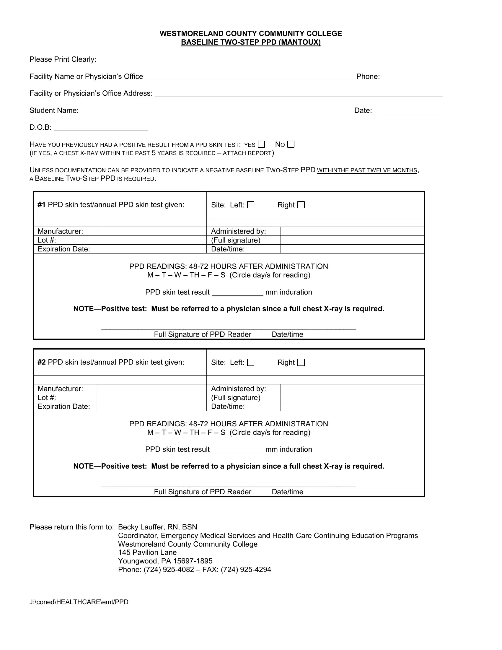 Step Tb Form Fill Out Printable PDF Forms Online