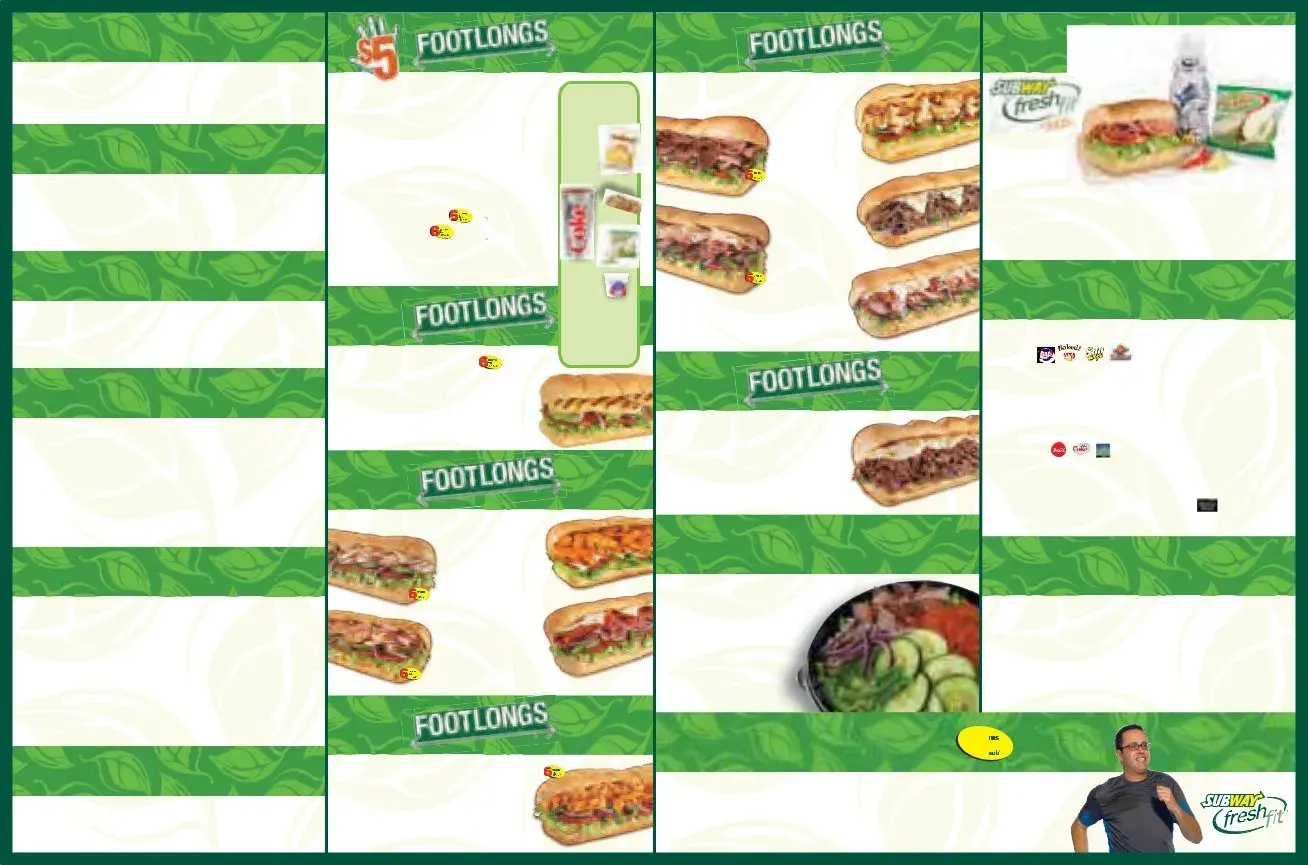 Subway Order Form Fill Out Printable PDF Forms Online