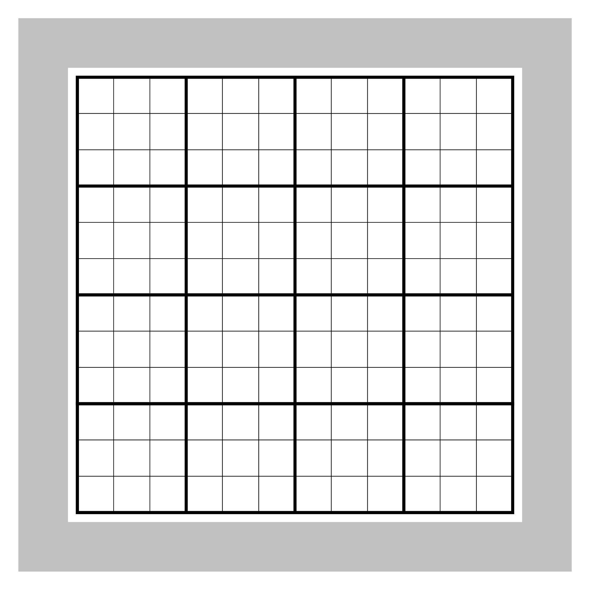sudoku forms printable