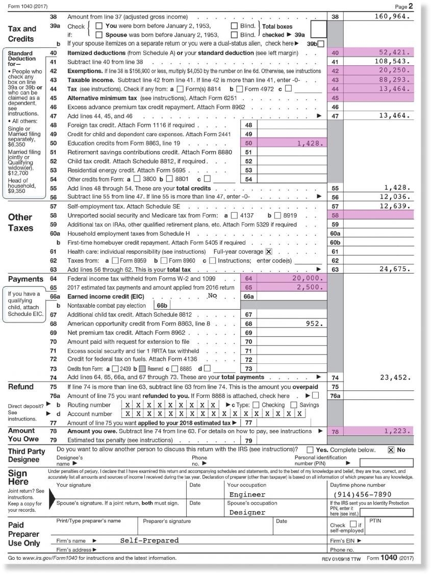 The 1040 And How It Will Change Next Year