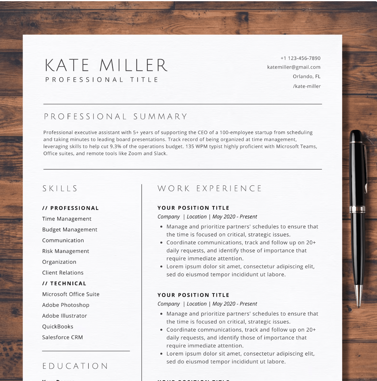 The Best 21 Google Docs Resume Templates To Use Today