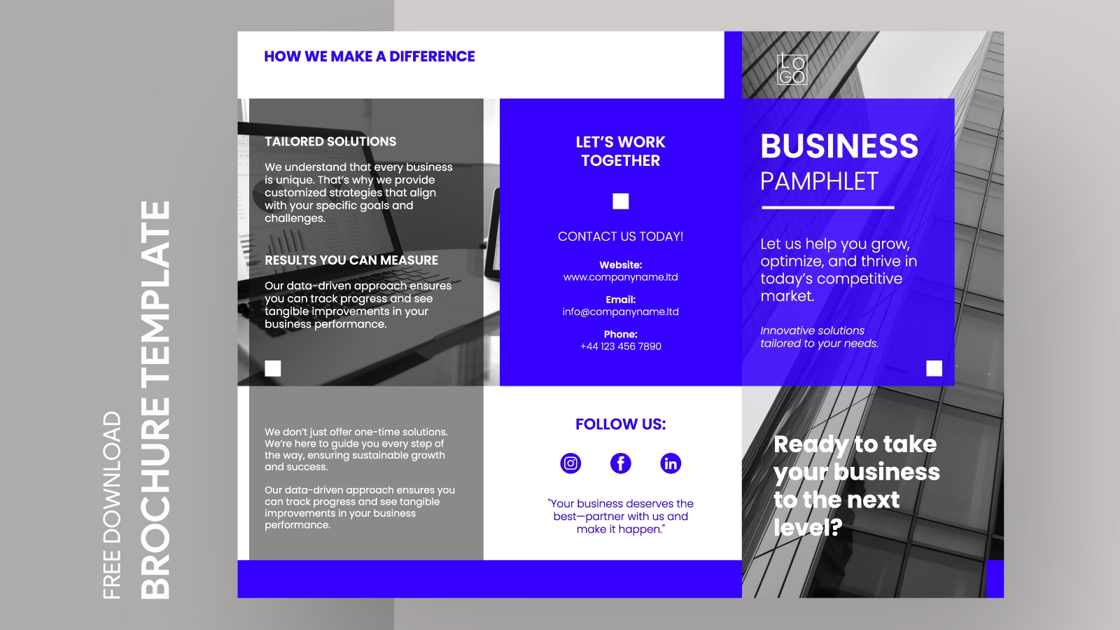 Tri Fold Pamphlet Free Google Docs Template Gdoc io