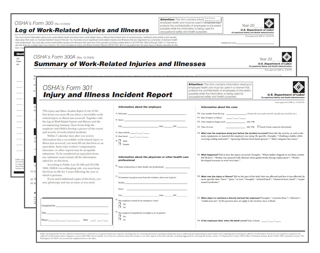 U S Compliance Preparing Your OSHA Logs An Overview