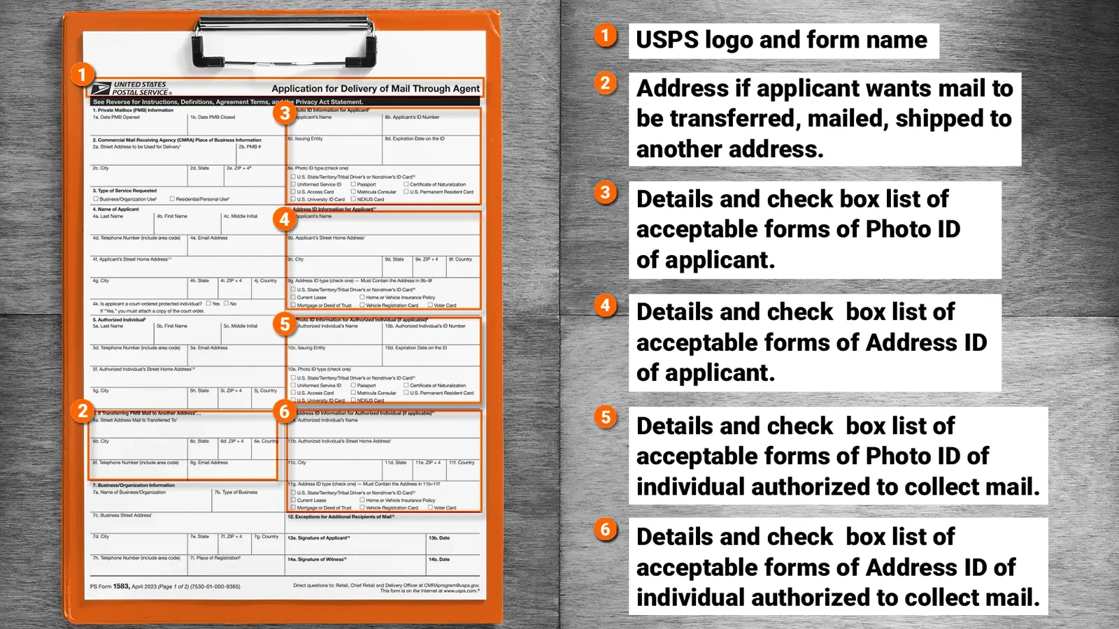 change of address usps printable form